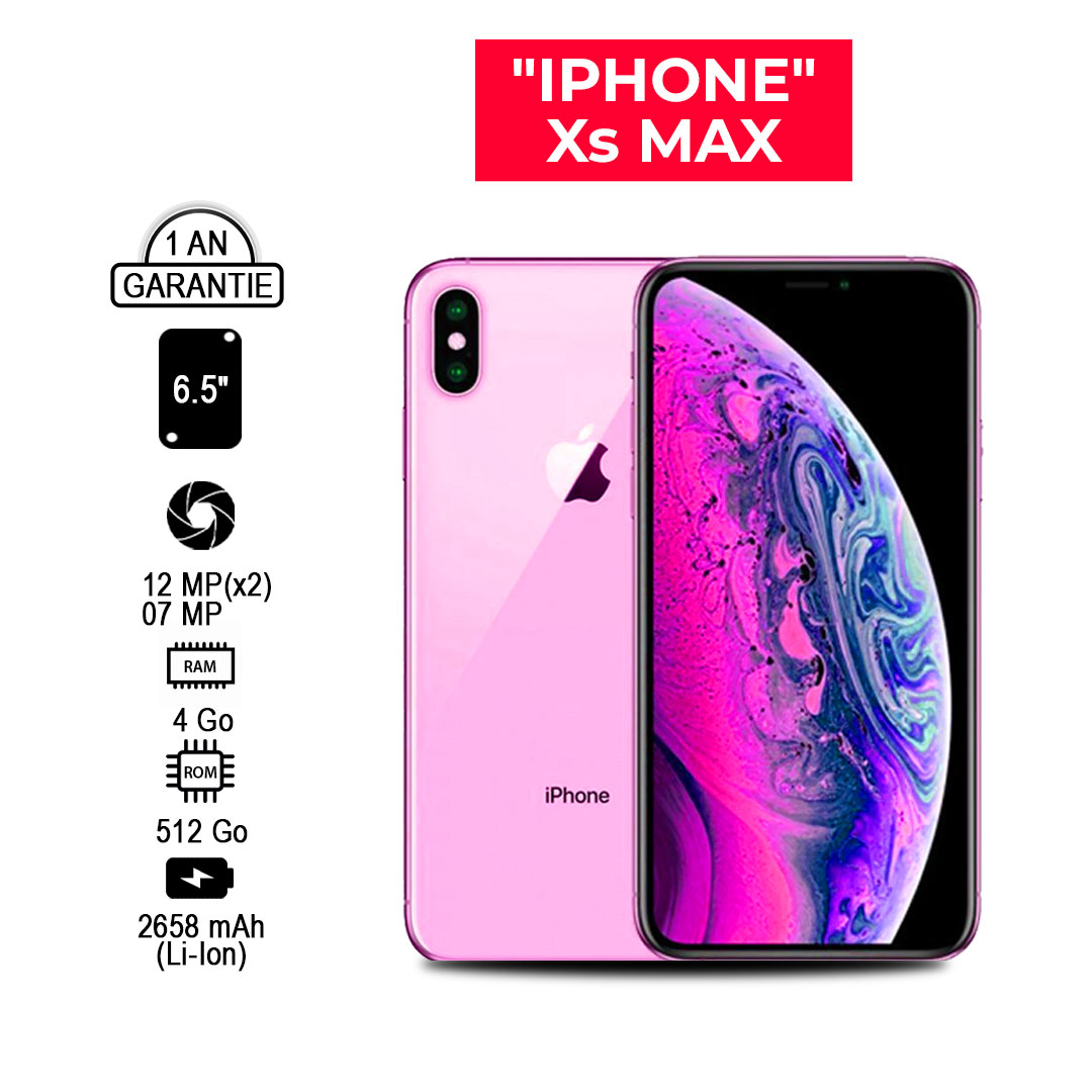 Apple iPhone Xs Max - 512 Gb ROM - 4 Gb RAM - 12 + 12MP