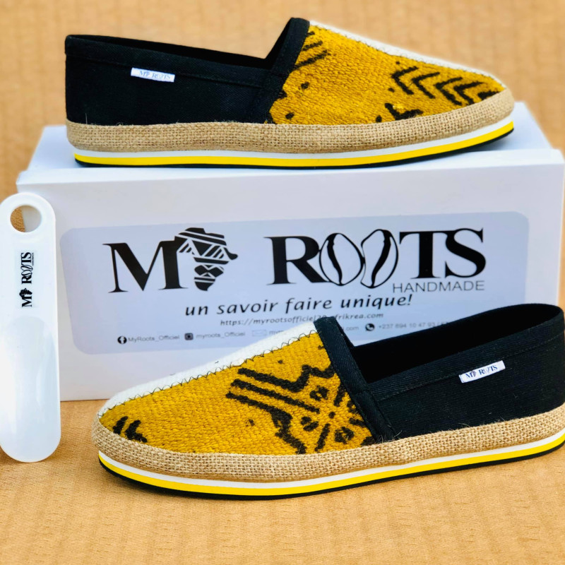Chaussure jaune & noir