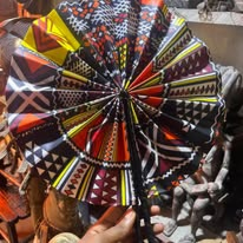 Éventails africain