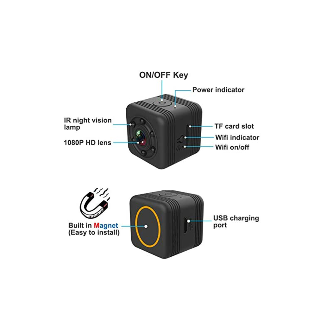 Mini caméra Wi-Fi IP A9