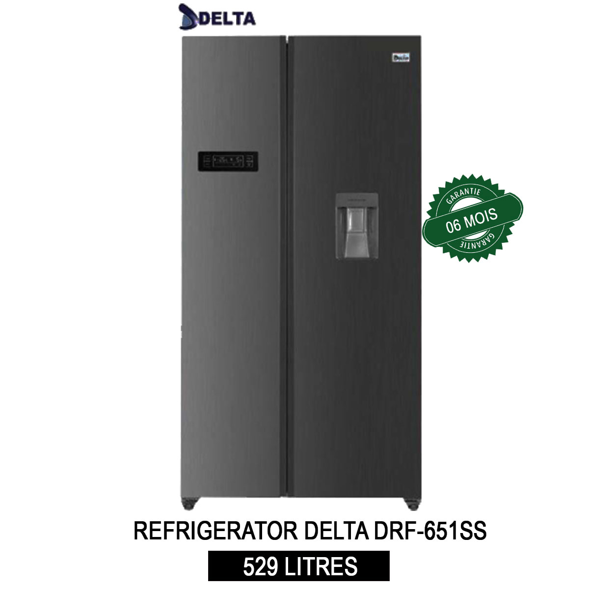 REFRIGERATEUR DELTA DRF_651ss_529 LITRES