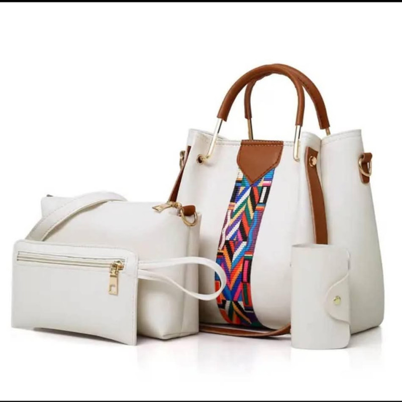 Sacs Artisanat authentique Blanc