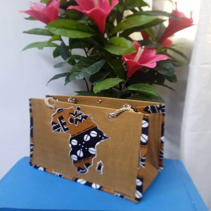 Sacs aux Couleurs Africaine Maron