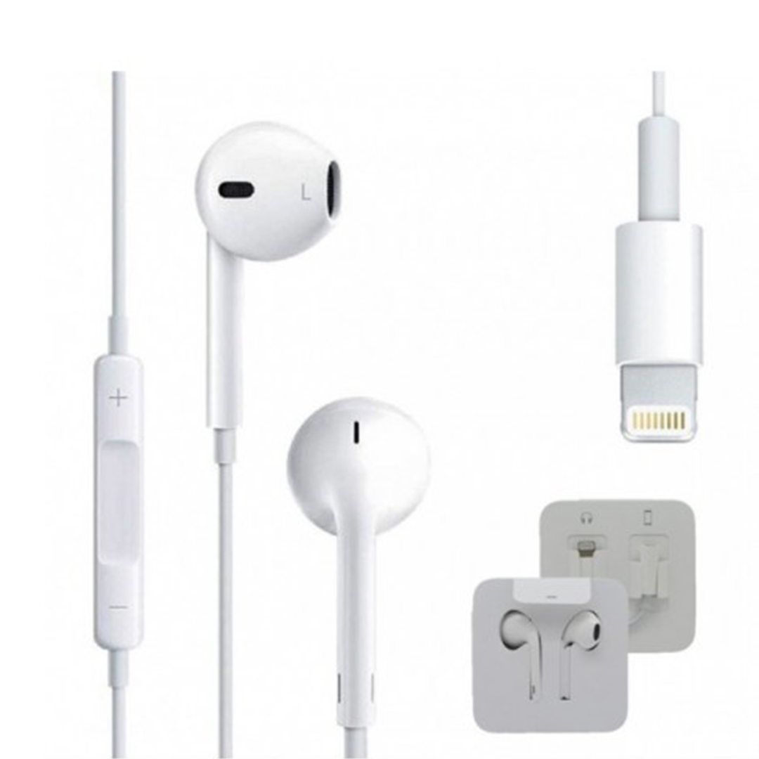 ECOUTEURS APPLE EARPODS AVEC CONNECTEUR LIGHTNING blanc