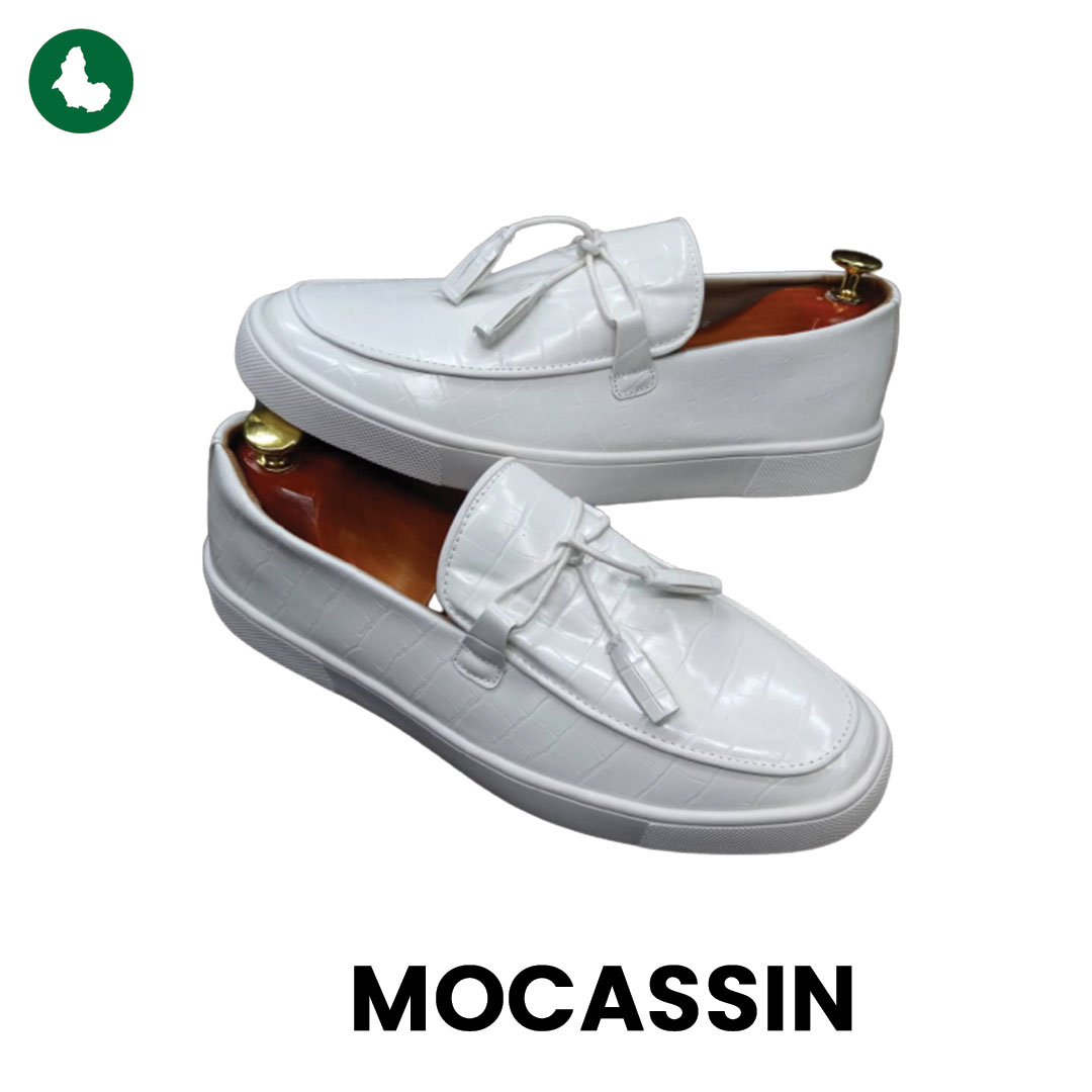 Mocassin Blanc