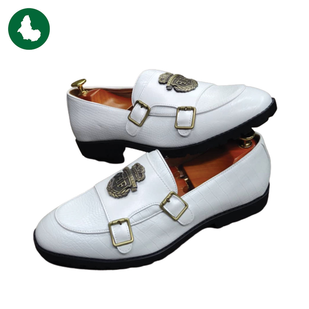 Mocassins Métal en Cuir Verni